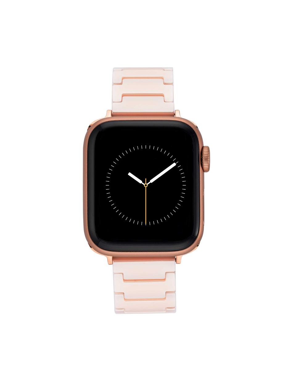 Anne Klein Ceramic Bracelet Band for Apple Watch® Best Sellers Pink / Rose / Gold | SGJZR48081